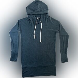 Windsor Turquoise Hoodie Dress